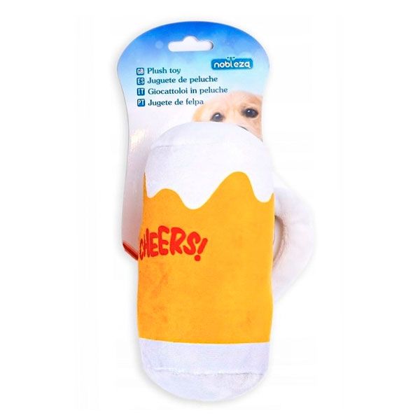 Келих пива HRSH8893 плюш, 15 см 