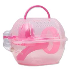 Клітка для гризунів Пластикова рожева 29Х23Х23 см RJ 188 