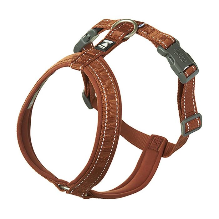 Анатомічна шлейка для собак Hurtta Casual Y-harness 45-55 Коричневий