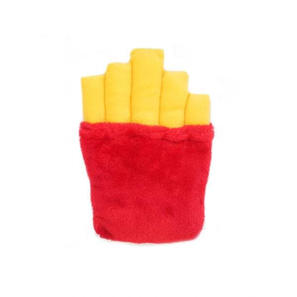 М'яка іграшка для собак картопля фрі ZippyPaws NomNomz Fries з пищалкою