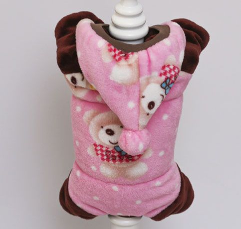 Любаша комбінезон для собак дівчаток махра S3