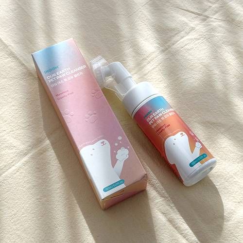 Веганська пінка для очищення лап собак Inoom Our Earth Pet Paw Cleanser 150 мл