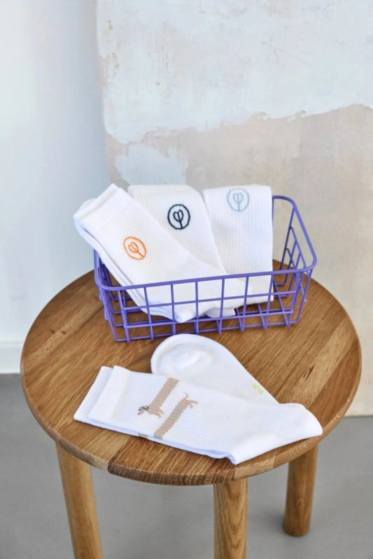 Шкарпетки для власників собак Palopa Tennis Socks Long Badger Dog 35-40