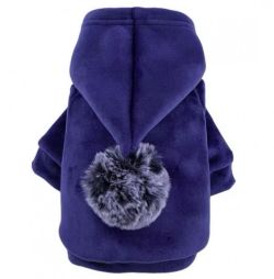 Світшот Айра велюр синій ХL