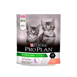 PRO PLAN Sterilised Kitten сухий корм для стерилізованих кошенят із лососем 1.5 кг