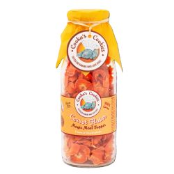 Натуральний топер (вітамінна та смакова добавка) для собак Cooka's Cookies Сушені шматочки з моркви 180 г