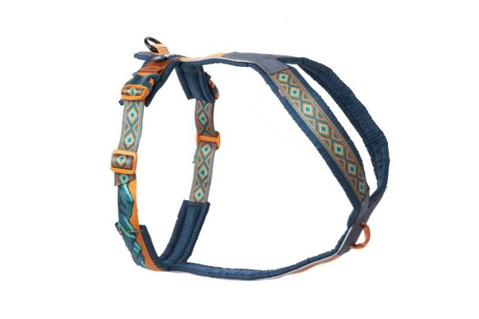 Шлейка для собак Line harness 5.0 RP signature edition Non-stop dogwear Бірюзовий/Дуб 2
