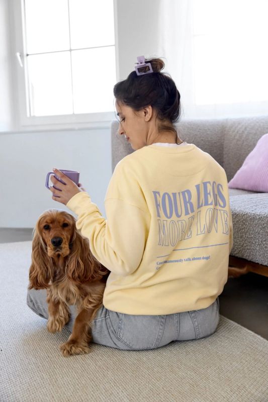 Світшот для власників собак Palopa Жовтий L