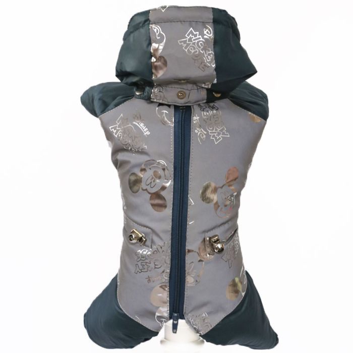 Міккі Маус комбінезон для собак хлопчиків на силіконі S2 мопс