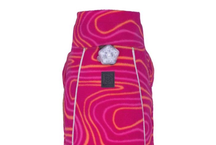 Флісова куртка для собак Ruffwear Climate Changer™ XL Малиновий