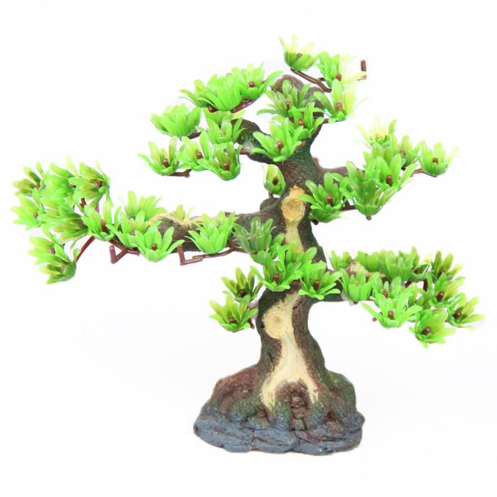 Дерево Бонсай 26, 5х14х20, 5см декорація для акваріума 