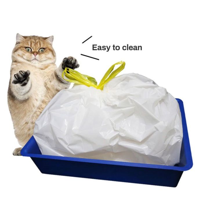 Пакети для котячих туалетів 7шт L 940  457мм