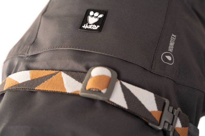 Дощовик для собак Hurtta Mudventure Coat ECO 45 Сірий