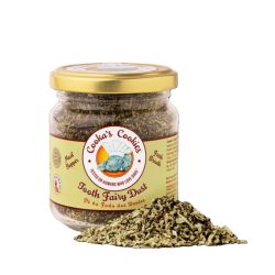 Натуральний топер (вітамінна та смакова добавка) для собак Cooka's Cookies Для догляду та гігієни ротової порожнини Tooth Fairy Dust з водоростями 80 г