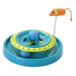 Іграшка Злови миша на пружині 25см кругла 6-20 920011