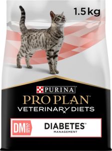 АКЦІЯ Pro Plan Veterinary Diets DM STOX сухий корм для регулювання надходження глюкози у кішок 1,5 кг 