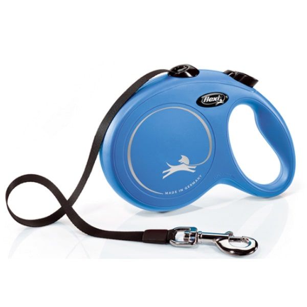 Рулетка Flexi Classic L-стрічка 5м до 50кг Синій