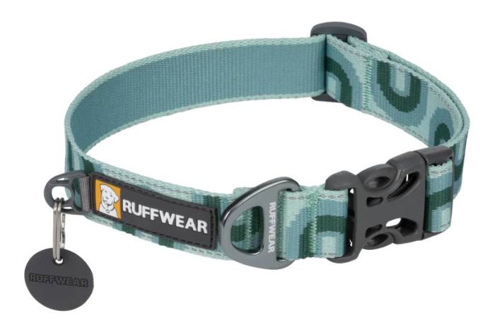 Світловідбивний нашийник для собаки Ruffwear Crag™ 28-36 см Бірюзово-зелений