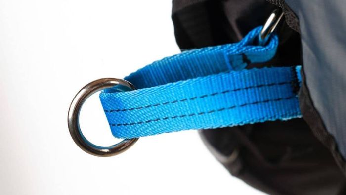 Рюкзак для собак Amundsen pack Non-stop dogwear Чорний/Сірий XL