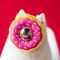 М'яка іграшка для собак пончик полуниці ZippyPaws Donutz Strawberry з пищалкою