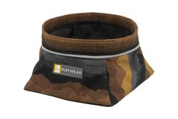 Складна миска для собак Ruffwear Quencher™ M Сіро-коричневий