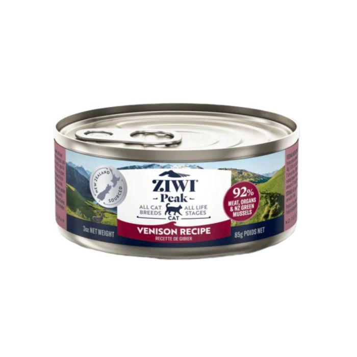 Повнораціонний вологий корм для котів Ziwi Peak Original Series Оленина 85 г