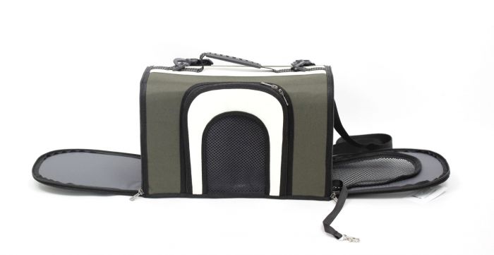 Сумка-тунель Марті хакі 47х32х29 см