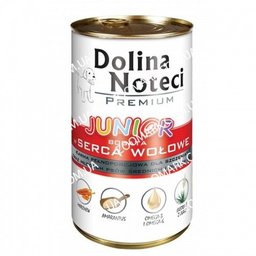 DN Premium PUPPY з яловичим серцем 400 гр 