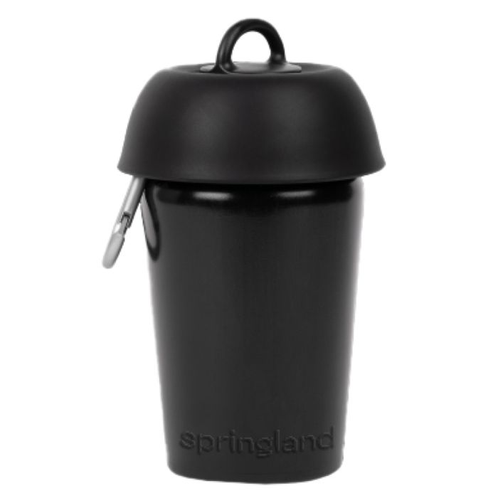 Пляшка-поїлка для собак Springland Чорний 590 мл