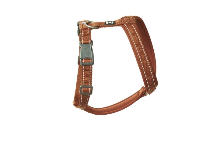 Анатомічна шлейка для собак Hurtta Casual Y-harness 45-55 Коричневий