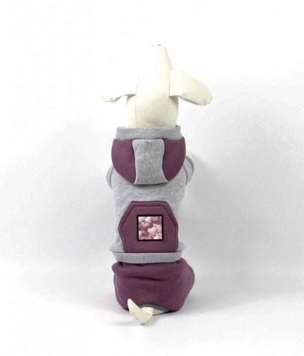 Комбінезон Зефірка трикотаж на флісі (дівчинка) М