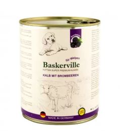 Баскервіль консерви для цуценят ожина і телятина 400 г