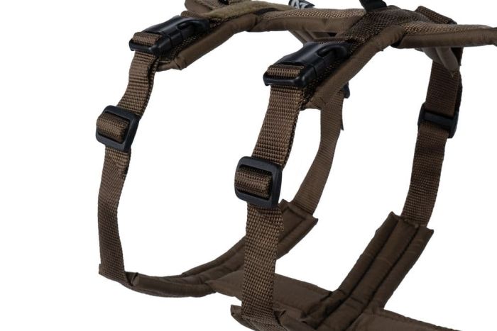 Подовжена шлейка для собак Line harness long WD Non-stop dogwear Оливковий 6