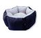 Лежак для тварин Шайба велюр і замша 2 605022 см Синій