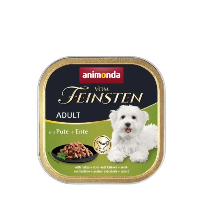 Animonda vom Feinsten, вологий корм для собак, індичка та качка 150 г 