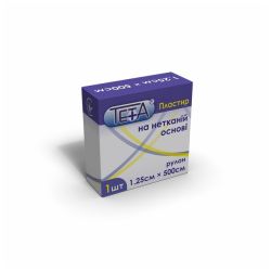 Пластир на нетканій основі медичний 1,25 см500 см, Тета 1,25 см  5м