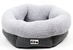 Лежак Норд меблева тканина, вовна, Сірий . 554921 см