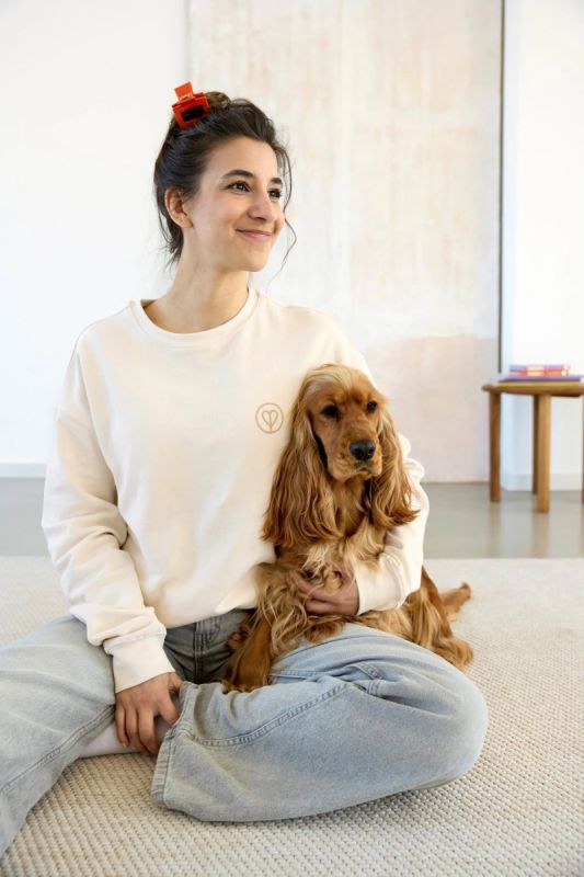 Світшот для власників собак Palopa Бежевий XL