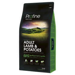 Profine Adult Lamb Корм для собак ягня 15кг + 3кг 