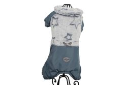 Норман комбінезон на овчині без силікону для собак хлопчиків M