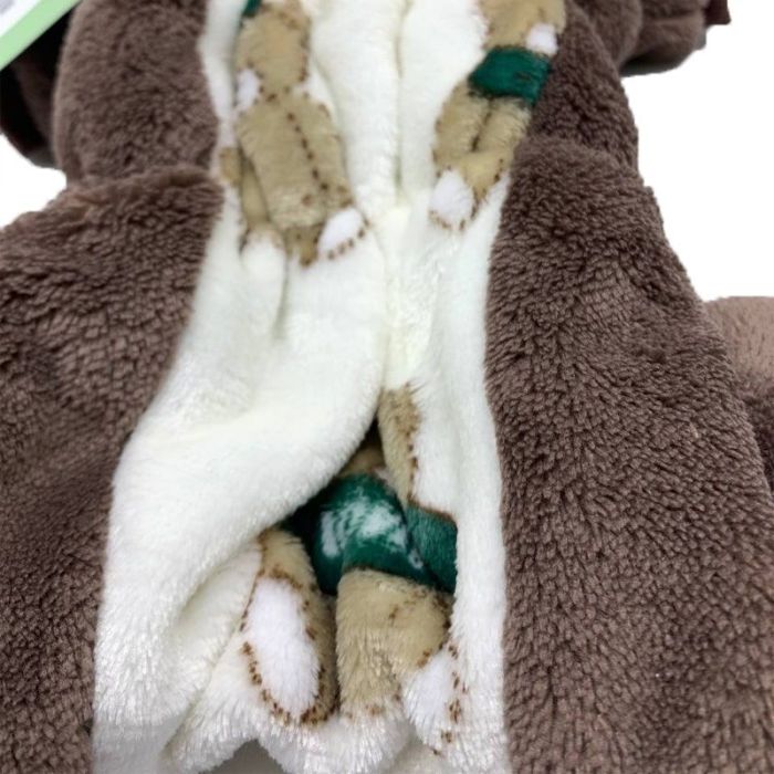 Тедді комбінезон для собак хлопчиків махра на хутрі M