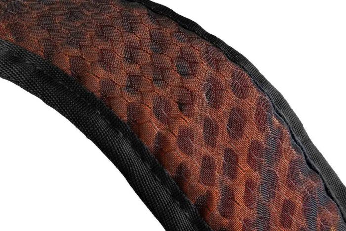 Шлейка для собак Rock harness Non-stop dogwear Чорний/Помаранчевий XL