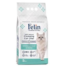 Felin наповнювач для кішок з ароматом марсельського мила 5л
