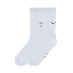 Шкарпетки для власників собак Palopa Tennis Socks Lettering Блакитний/Сірий 2 пари 40-45
