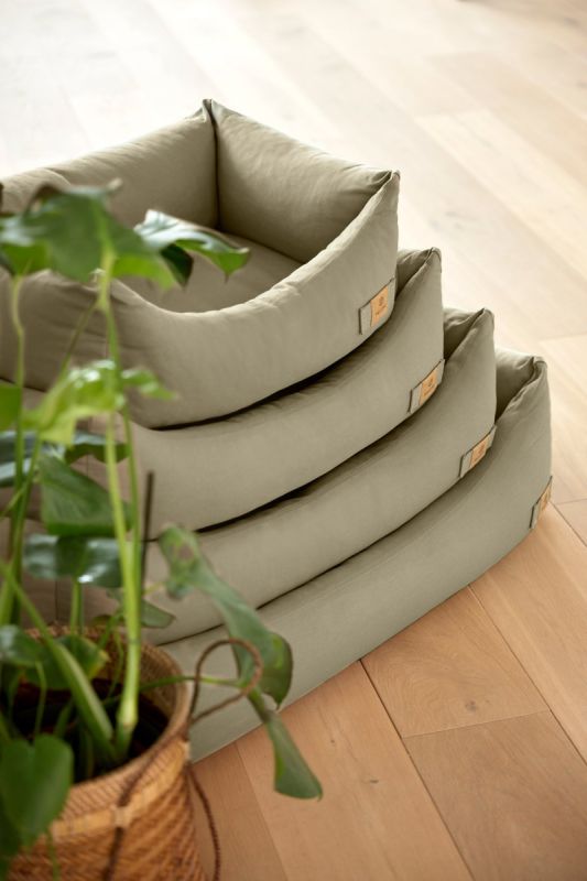 Змінний чохол для лежака для собак Palopa Fred Baumwolle Хакі L