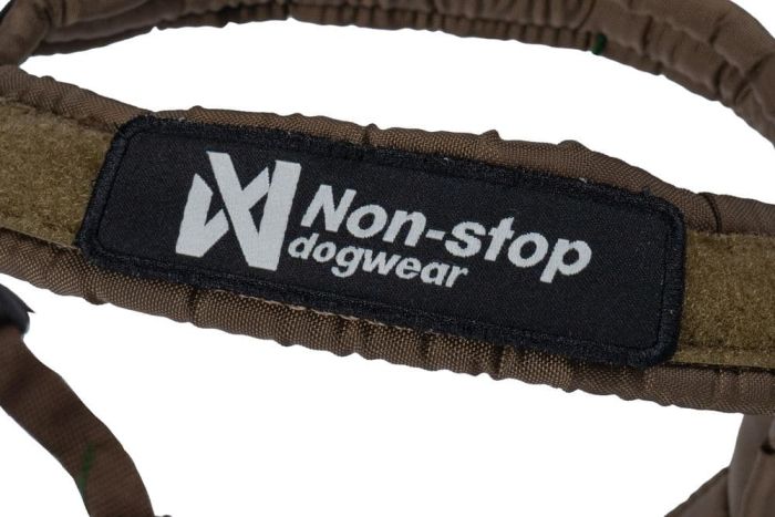 Подовжена шлейка для собак Line harness long WD Non-stop dogwear Оливковий 4