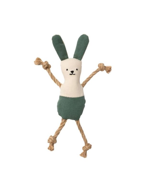 М'яка іграшка для котів FuzzYard Зайчик Зелений