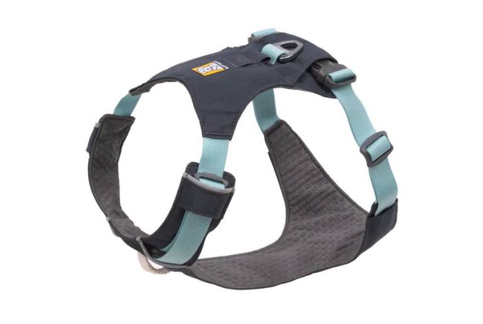Полегшена шлейка для собак Ruffwear Hi&Light™ XS 43-56 см Сірий