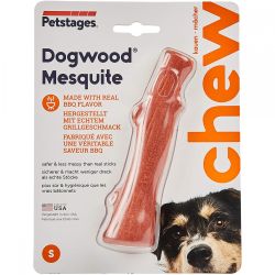 Іграшка для собак Petstages Mesquite Dogwood Red гілка з ароматом барбекю маленька, Червона. 