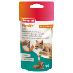 Подушечки Флексифіт Bits для кішок з глюкозаміном, 35 г 